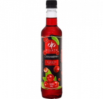 Xarope Dilute Sabor Cranberry embalagem 500ml