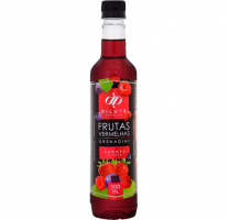 Xarope Dilute Sabor Frutas Vermelhas embalagem 500ml