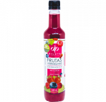 Xarope Dilute Sabor Frutas Vermelhas Sem açucar embalagem 500ml