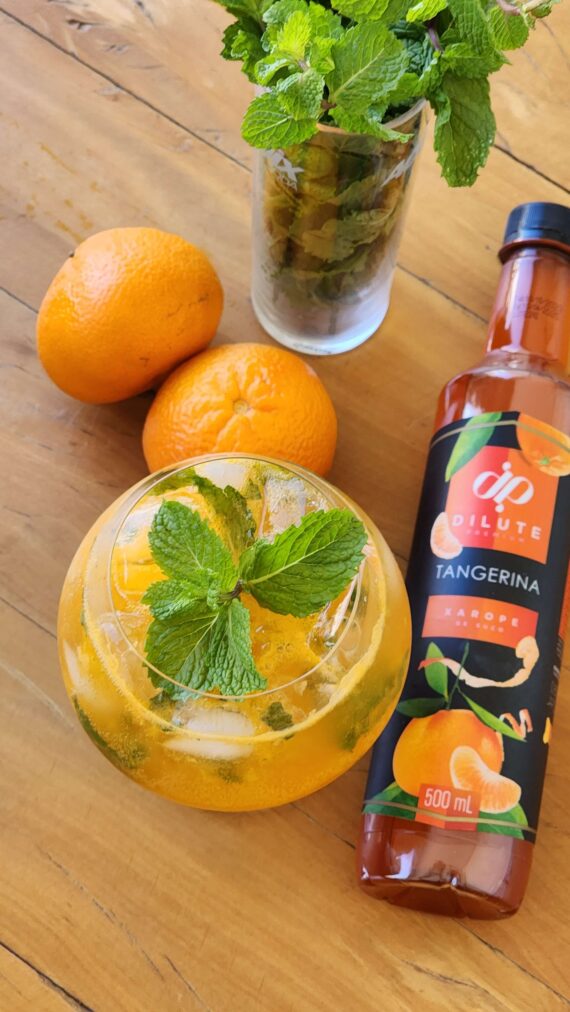 Soda Italiana Alcoólica de Tangerina