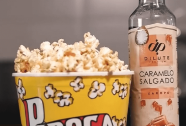 Pipoca Doce com Dilute Caramelo Salgado